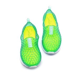 New Kid's Blue Vegan‎ Jelly Sneakers SZ 9